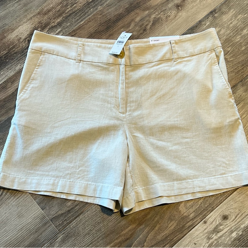 NEW Women’s LOFT Linen Blend Shorts